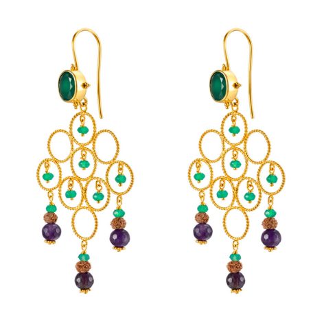 Devika Blessing Goddess Earrings