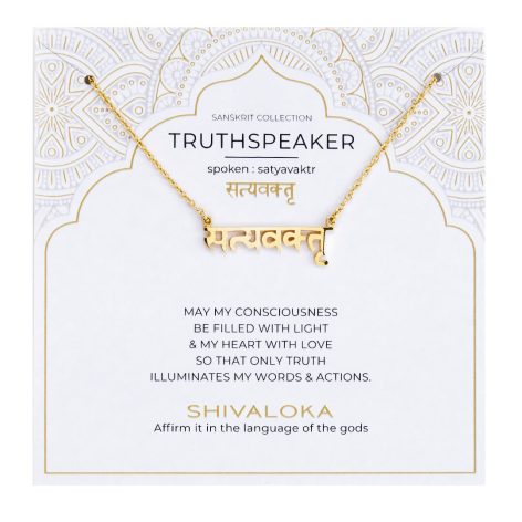 Truthspeaker Power Mantra Necklace