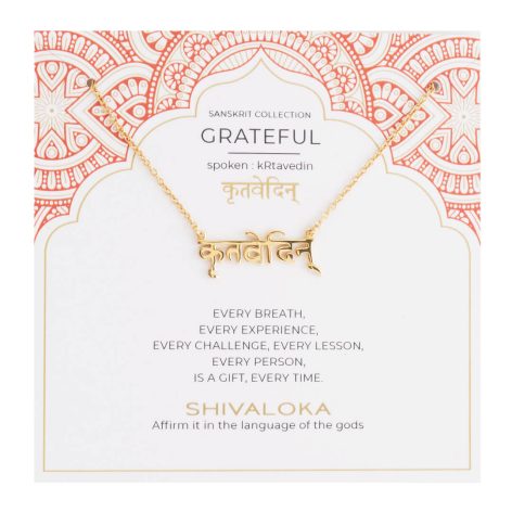 Grateful Mantra Necklace
