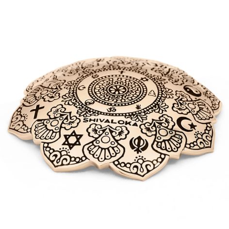 Symbols Of Faith Mandalaka Incense Holder