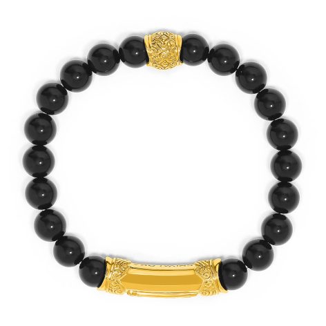 Onyx Mantra Bracelet 'Truthspeaker'
