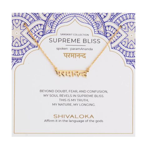 Supreme Bliss Mantra Necklace