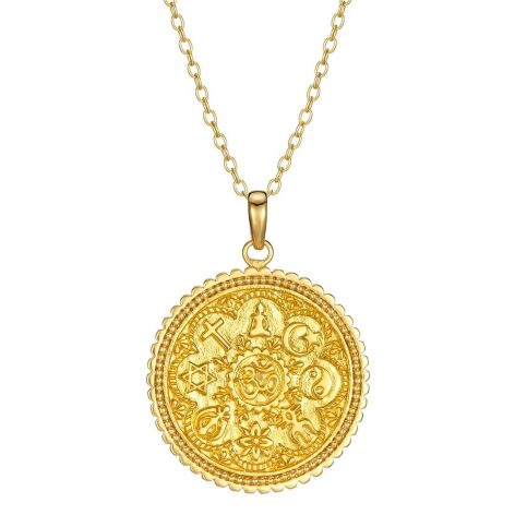 Sacred Symbols Pendant Necklace Ekata