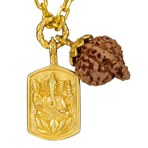 Ganesh Maheshwaram Power Pendant Necklace